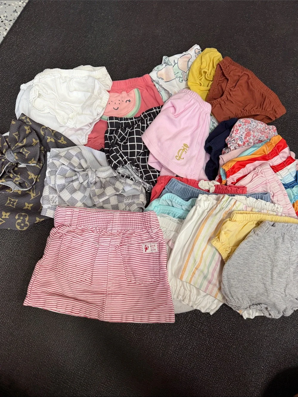 Baby girl bottoms assorted 0-9 months